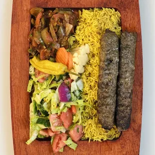 Kofta Kabab Plate