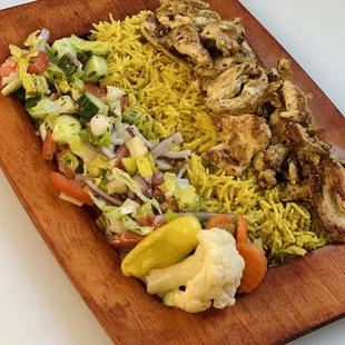Chicken Shawarma Plate