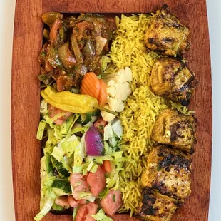 Chicken Kabab Plate