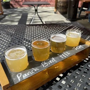 Beer flight