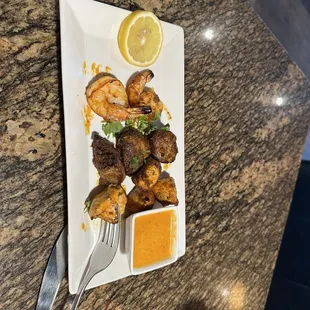 Kabob sampler