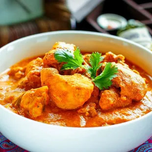 a bowl of food