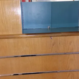 Closed the window and told to sit as they are closed