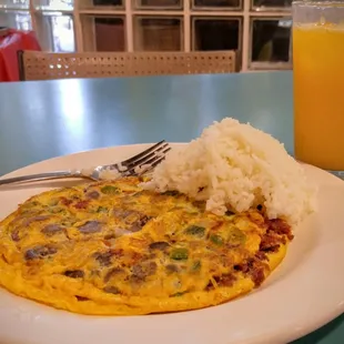 Made-To-Order Fritata w/ a cup of Freshly Squeezed OJ