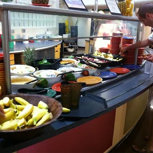 sushi and sashimi, interior