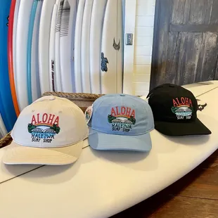 Haleiwa Surf Shop logo hats