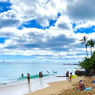 Waikiki Beach in August
