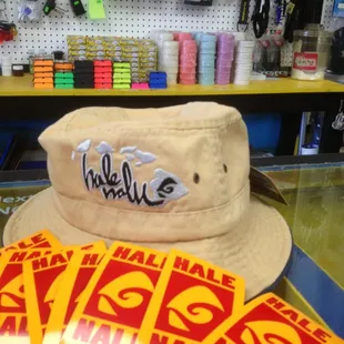 My new hat and stickers for my students.