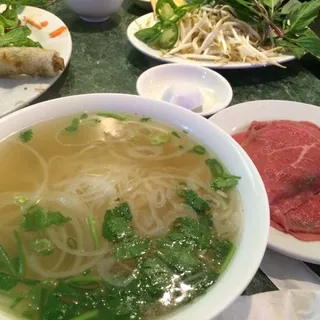 2. Rare Steak Pho