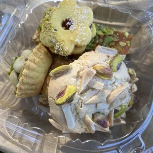 Assorted Persian desserts