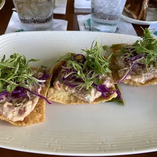 Spicy Ahi Wontons