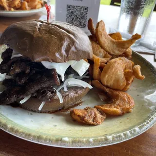 Uncle Andy's Teri Beef Sandwich