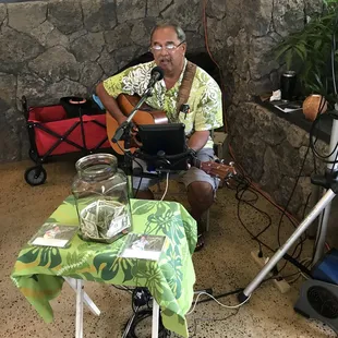 Live music at the Farmers Market.