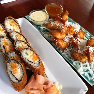 Joes Tempura Crab Rolls