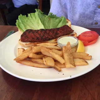 Grilled Cajun Fish Sandwich