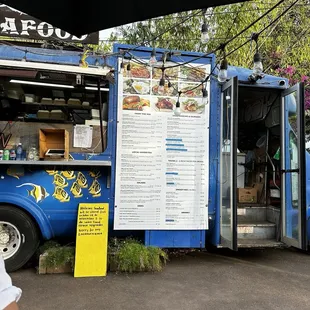 Menu outside