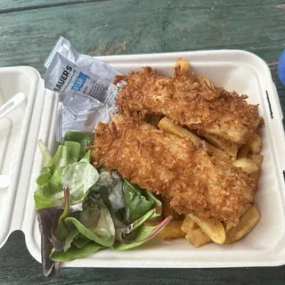 Fish Coconut Crusted Mahi