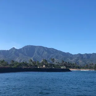 View leaving the harbor