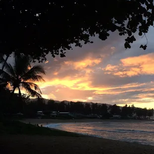 Sunset from the lanai