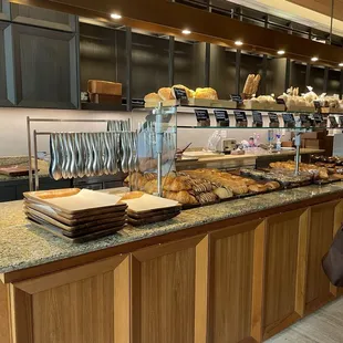 Immaculate store with the best pastries.