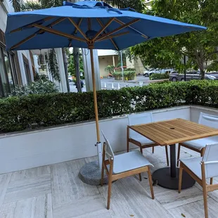 Additional outdoor table, 2/5/23
