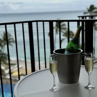 Champagne ocean view