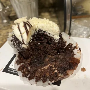 S'more's cupcake