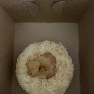 Carmel apple donut