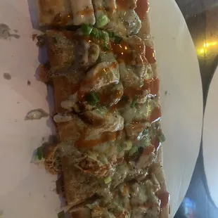 Bleu Cheese Buffalo Chicken Flatbread