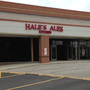 from the parking lot