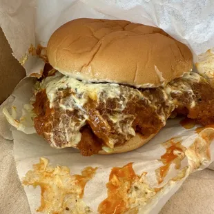 Buffalo chicken sandwich - special of the day