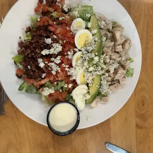 Cobb salad got high ratings from my hubby