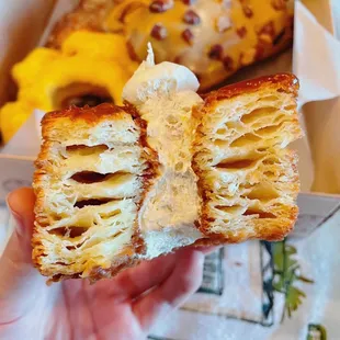 Caramelized Pineapple Filled Cronut