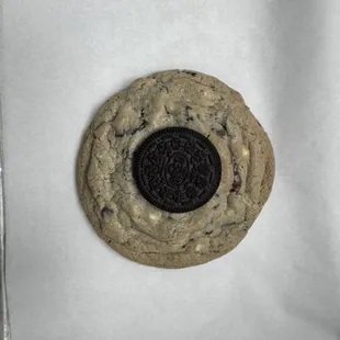 Cookie of the Week: Oreo -  Milks favorite dunking cookie just got better! Cookies and cream dough smooshed between an Oreo.