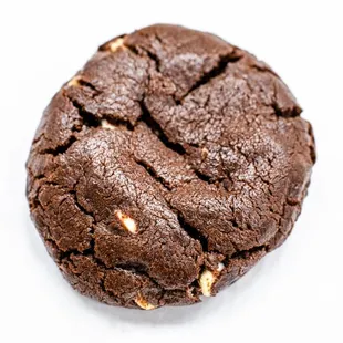 White Chip: chocolate cookie with white chips....you asked, and we delivered