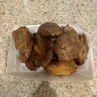 Gravy Smashed Potato