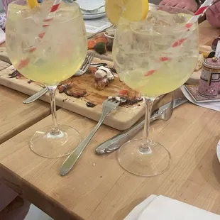 Lemoncello drinks