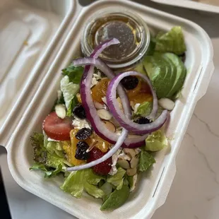 Half house salad