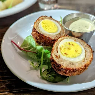 November 14, 2022; Scotch egg ($12).