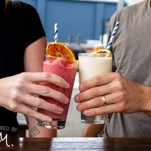 drink, burritos and wraps