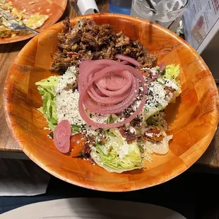 Everything Wedge salad