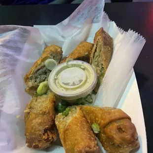 a plate of fried food