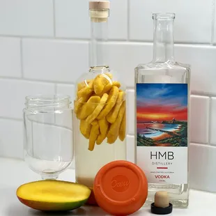 Mango infused HMB Vodka
