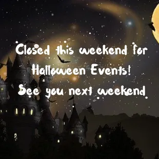 Close this weekend