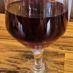 glass of their house cabernet!