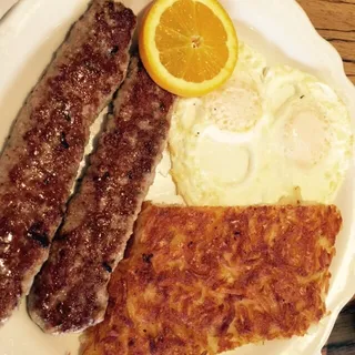 Italian Sausage and Eggs