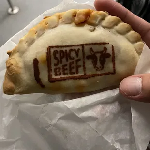 spicy beef empanada