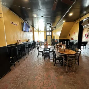 Dining room next to the bar