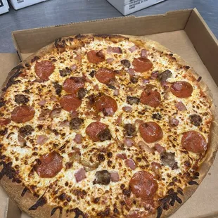Hell Meats Pizza