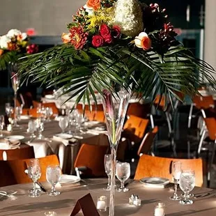 Grande Rotunda set up for dinner